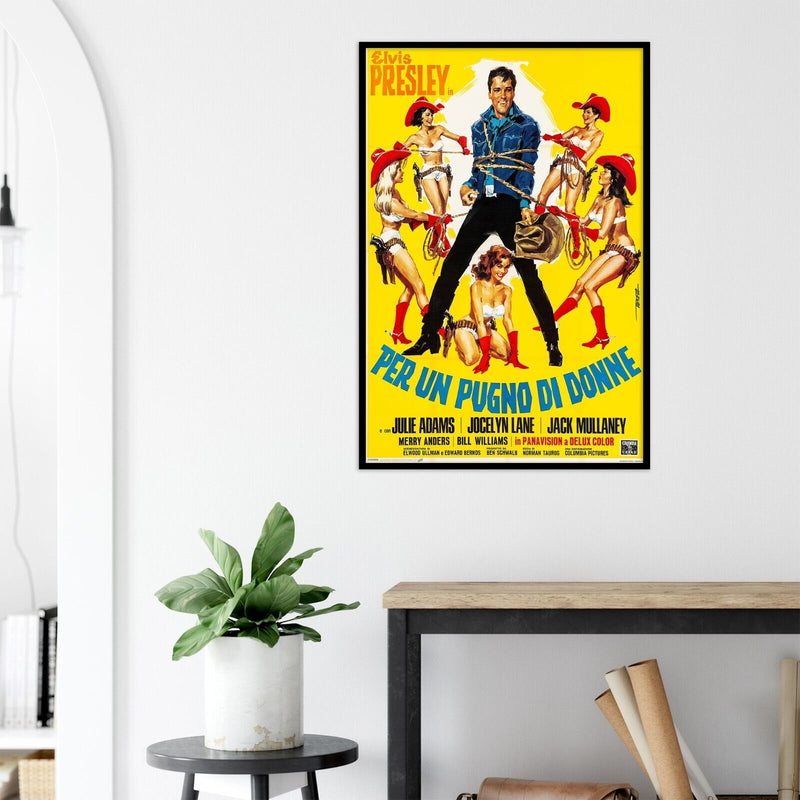 Tickle Me - 1965 - Movie Poster - Italian Version