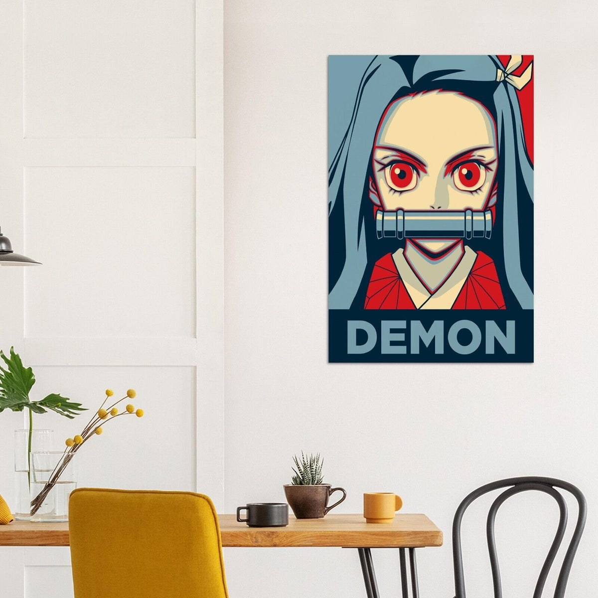 Demon Slayer Nezuko Kamado Anime Poster Wall Manga Print