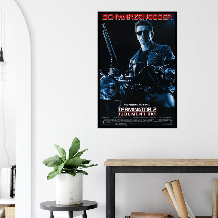 Terminator 2 - Judgement Day - Movie Poster - Arnold Schwarzenegger - US Version