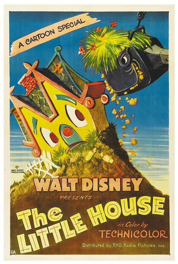 The Little House - 1952 - Disney Classic Cartoon - Movie Poster