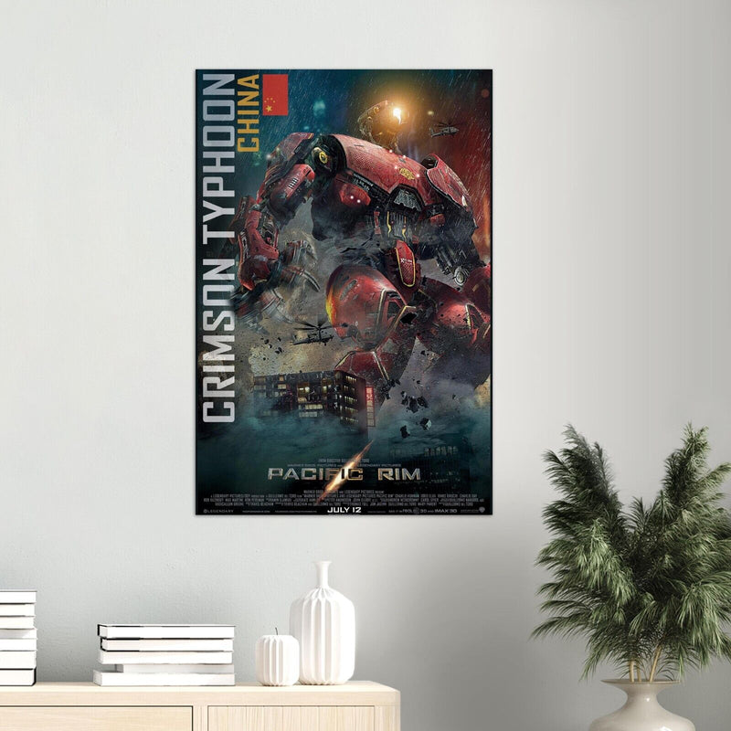 Pacific Rim Movie Poster -Crimson Typhoon - Jaeger Poster (11 x 17 Inches)