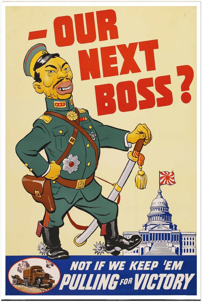 Our Next Boss? - World War 2 Poster - WW2 Vintage Poster