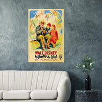 Song of the South - Disney Movie Poster Vintage - French Version