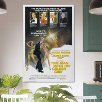 The Man with the Golden Gun - James Bond 007 Movie Poster - US Version