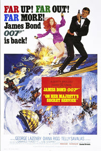 On Her Majesty's Secret Service - James Bond 007 Movie Poster - US Version #1