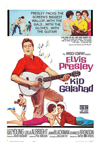 Kid Galahad - 1962 - Movie Poster - US Version