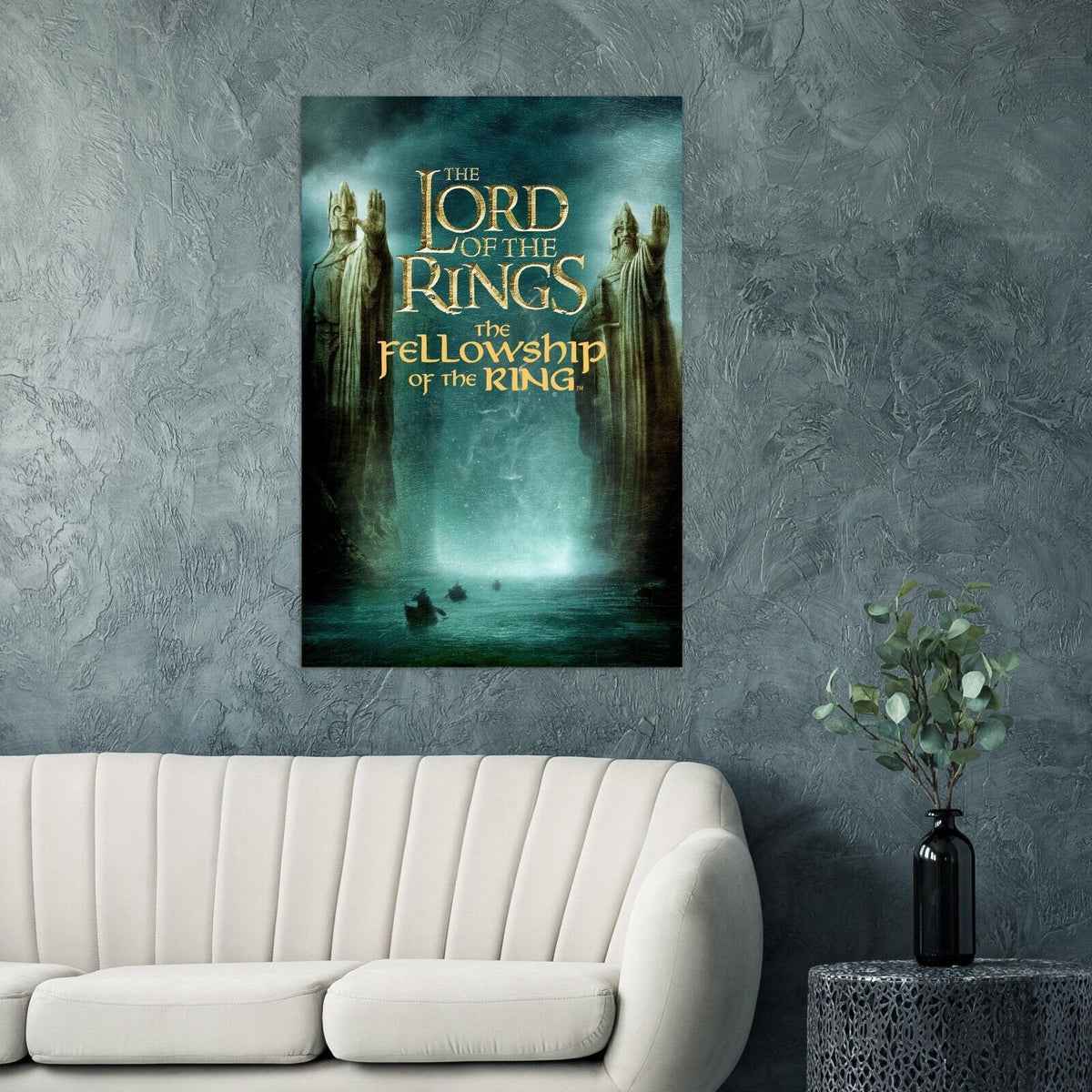 Fellowship of the Ring - Lord of the Rings Movie Poster - Alternate #1