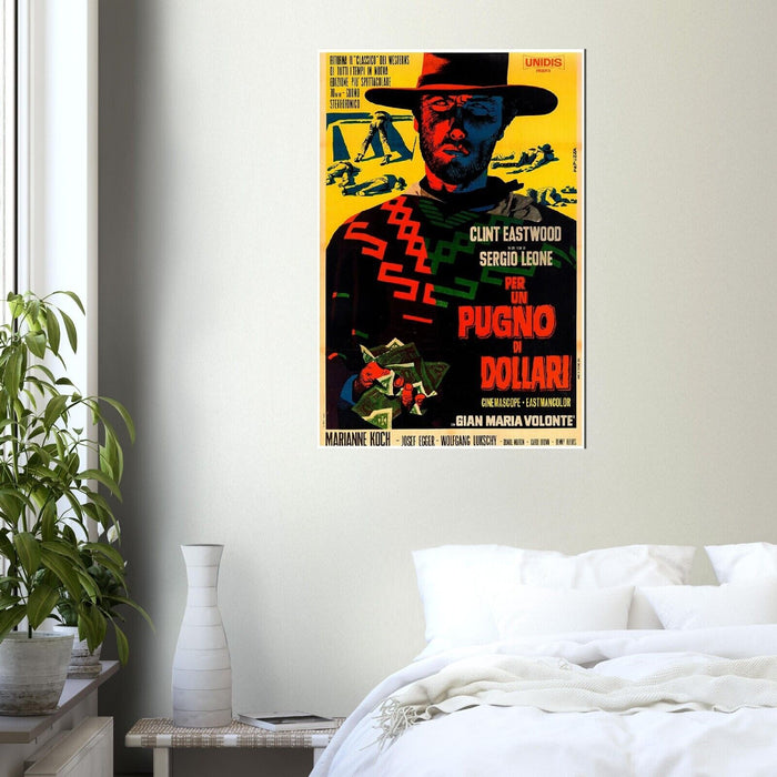 Fistful of Dollars - Italian Version #2 - Clint Eastwood - Movie Poster
