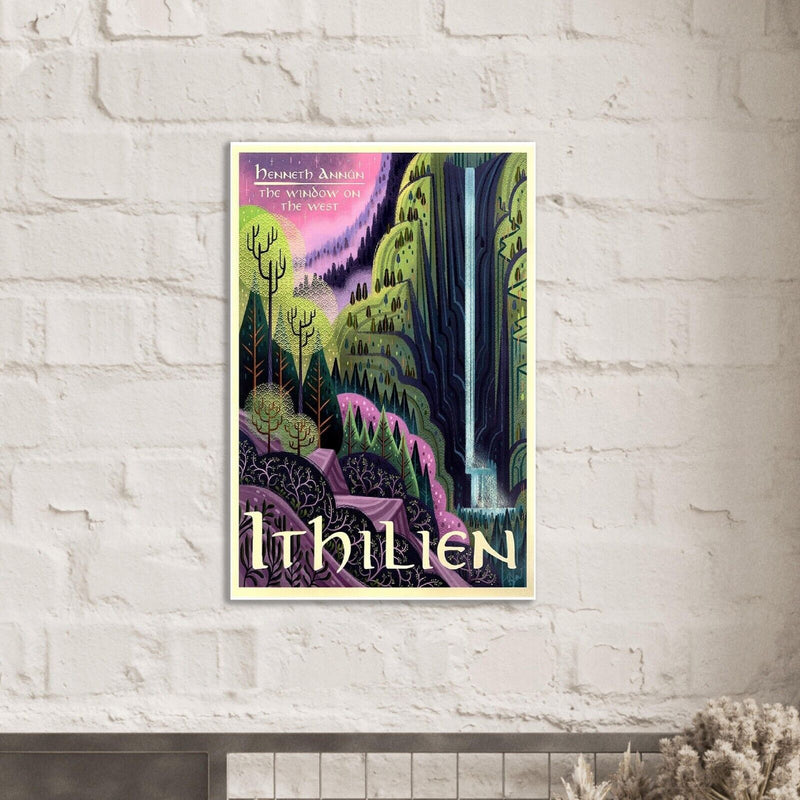 Ithilien - The Window on the West - Lord of the Rings - The Hobbit Poster