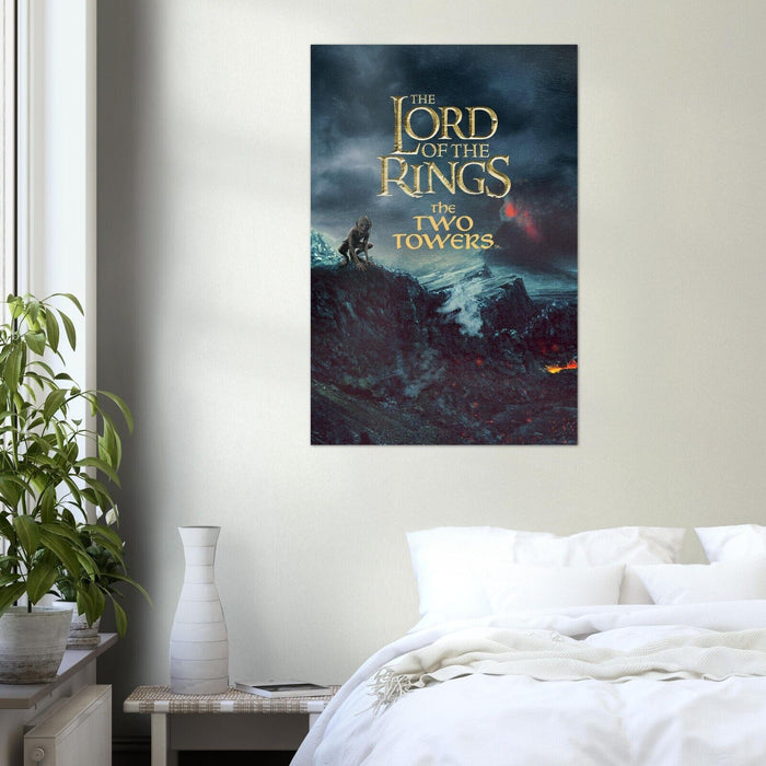 The Two Towers - Lord of the Rings Movie Poster - Alternate #1