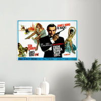 From Russia with Love - James Bond 007 Movie Poster - Sean Connery - US Ver #2