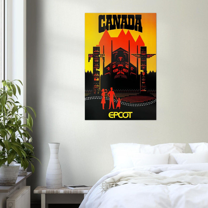 Disney Epcot Center Attraction Poster -  Canada - Disney World D23