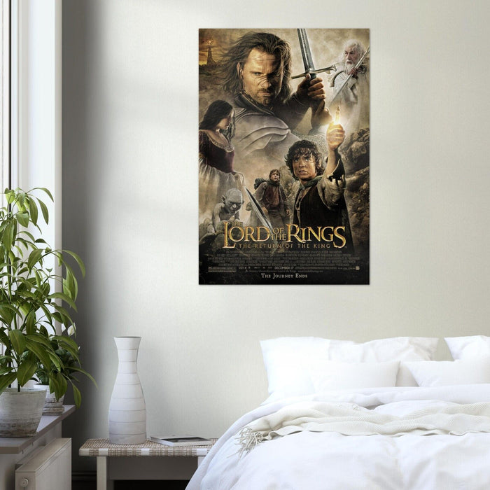 Return of the King - Lord of the Rings Movie Poster - US Version Teaser #3