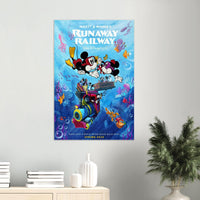 Disney Attraction Poster - Runway Railway Hollywood Studios