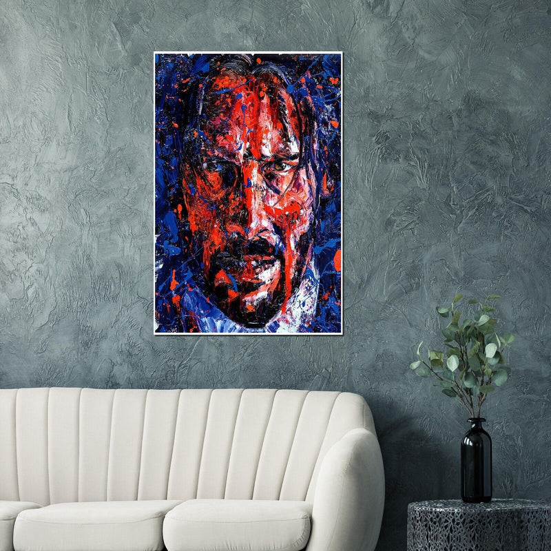 John Wick - Art Portrait - Movie Poster