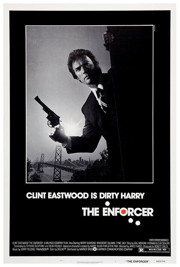 The Enforcer - Clint Eastwood - Movie Poster - US Version