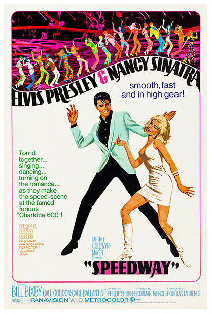 Speedway - 1968 - Movie Poster - US Version