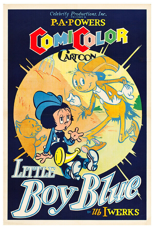 Little Boy Blue - Ub Iwerks - 1936 - Disney Classic Cartoon - Movie Poster