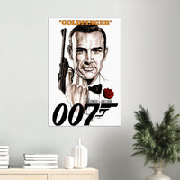 Goldfinger- James Bond 007 Movie Poster - Sean Connery - US Version