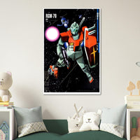 GM - RGM-79 - Gundam Mechanical Poster - Japanese Anime Poster