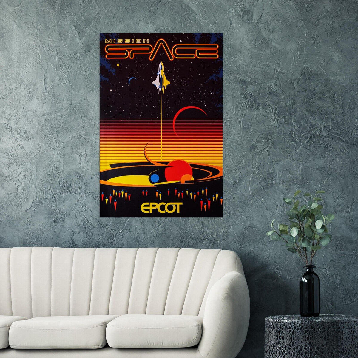 Disney Epcot Center Attraction Poster - Mission Space - D23