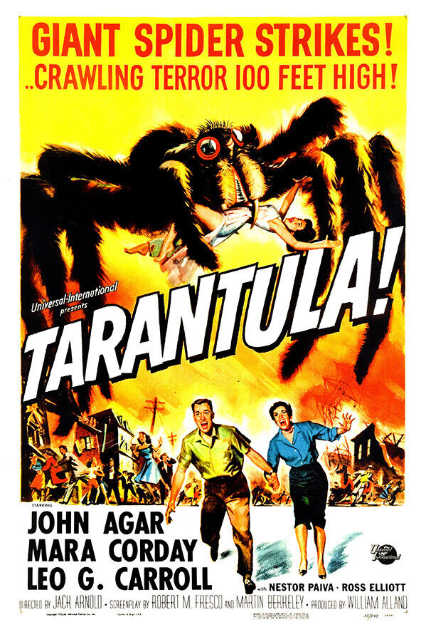 Tarantula!  - Vintage Horror Movie Poster