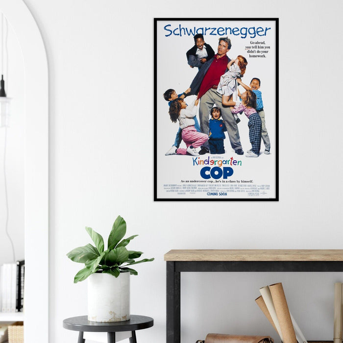 Kindergarten Cop - Movie Poster - Arnold Schwarzenegger - US Version