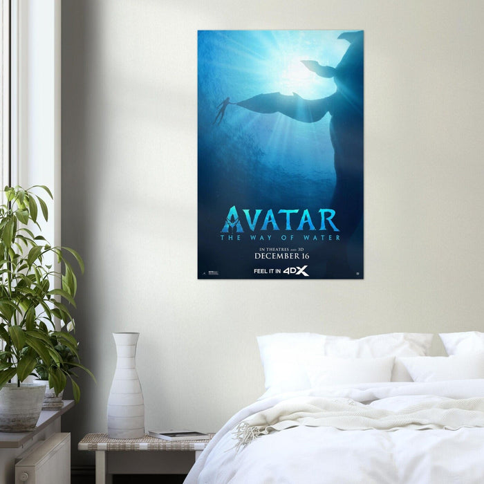 Avatar 2 - The Way of Water Movie Poster 2022 - Teaser #1 - James Cameron