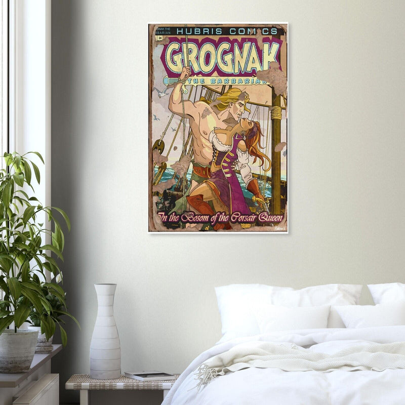 Grognak - In the Bosom of the Corsair Queen - Fallout 4 Poster