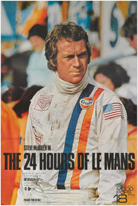 Steve McQueen - Movie Poster - The Man and Le Mans - US Version #1