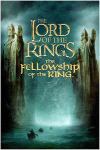 Fellowship of the Ring - Lord of the Rings Movie Poster - Alternate #1