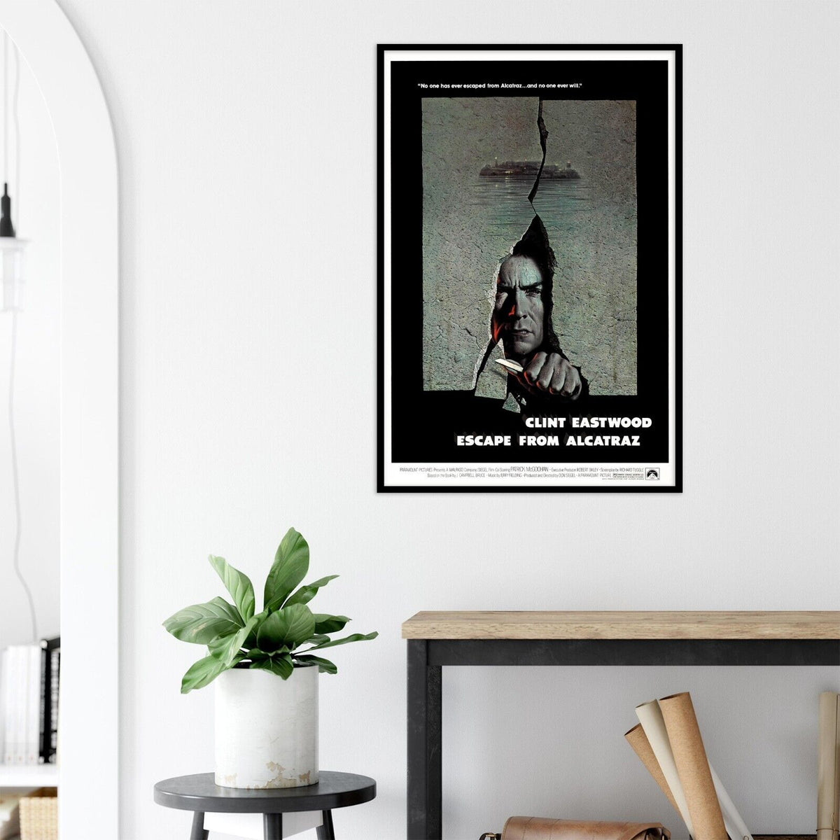 Escape from Alcatraz - Clint Eastwood - Movie Poster - US Version