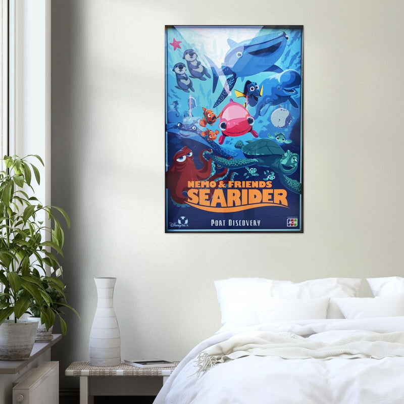 Tokyo Disneyland Attraction Poster - Nemo - Searider - DisneySea