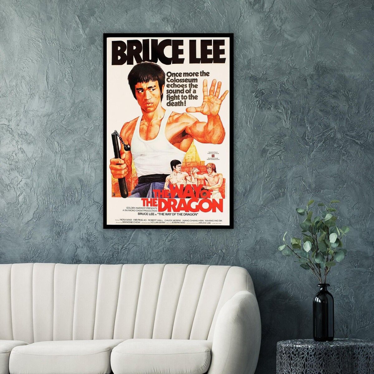 Way of the Dragon - Bruce Lee Movie Poster - US Release Version #1