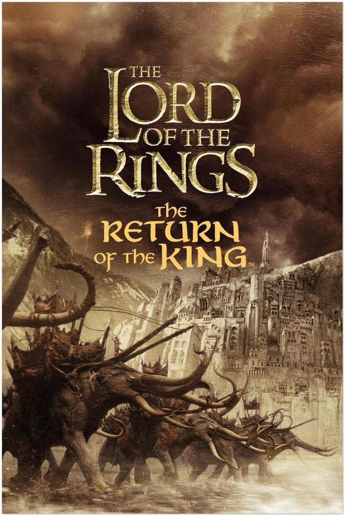 Return of the King - Lord of the Rings Movie Poster - Alternate Version #1