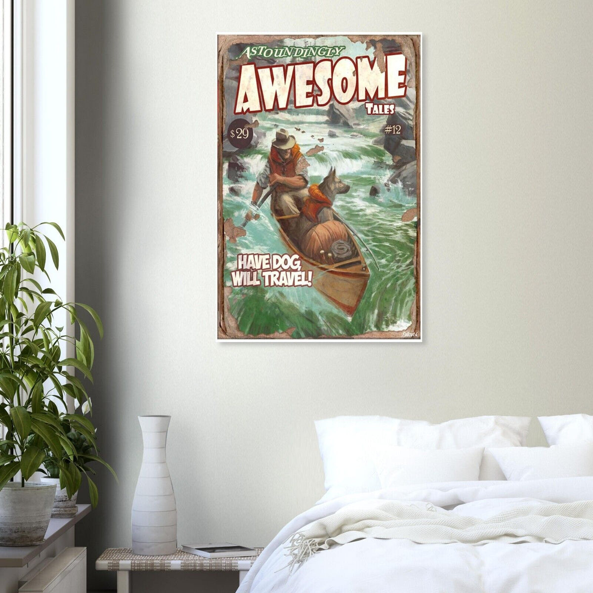 Astoundingly Awesome Tales - Have Dog, Will Travel - Fallout 4 Poster