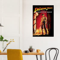 Indiana Jones and Temple of Doom - Movie Poster - US Version #3