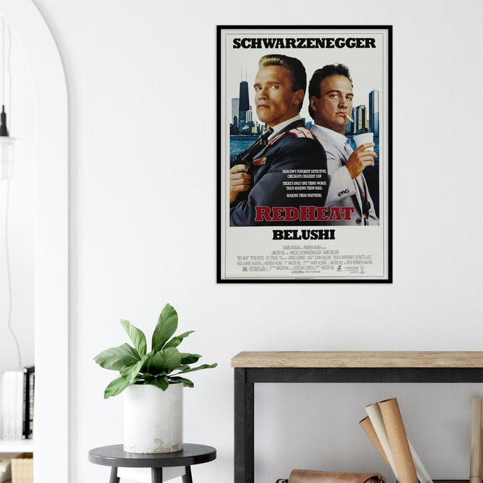 Red Heat - Movie Poster - Arnold Schwarzenegger - US Version