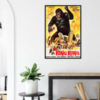 King Kong - Movie Poster - 1965 - Re-Release - Spanish Version