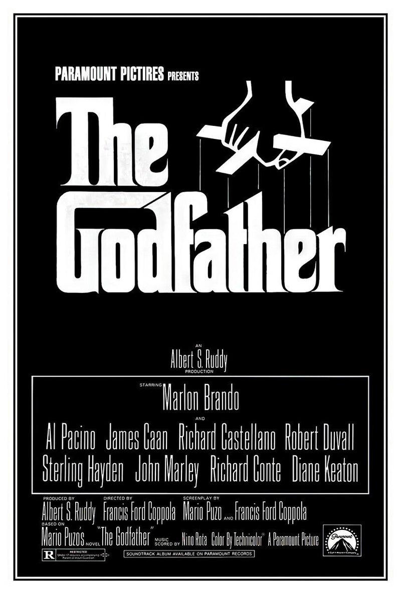 The Godfather - Movie Poster - 1972 - US Version